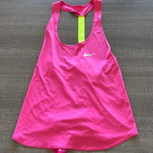 Pink Nike workout tank